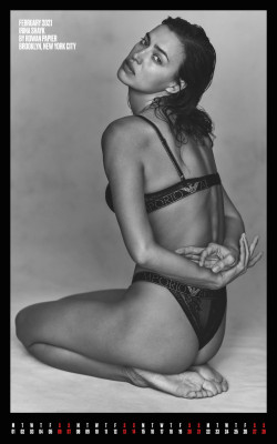 Irina Shayk by Rowan Papier for V Magazine x V MAN 2021/February