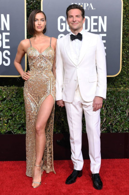 Irina Shayk and Bradley Cooper – 2019 Golden Globe Awards Red Carpet