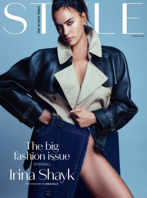Irina Shayk by Chris Colls for The Sunday Times Style // March 2021
