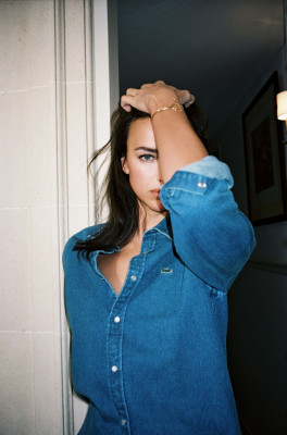 IRINA SHAYK for Interview Magazine, Stay at Home Style, April 2020