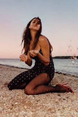 Irina Shayk by Harley Weir for Self-Portraits Resort 2022 Campaign