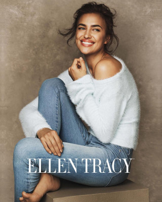 Irina Shayk – Ellen Tracy Fall 2018