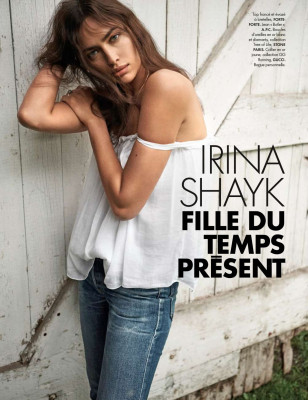 Irina Shayk in Elle France, June/July 2018