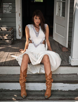 Irina Shayk in Elle France, June/July 2018