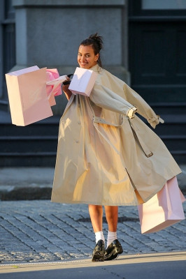 Irina Shayk - Victoria&#039;s Secret photo shoot, NYC | 04.13.2021