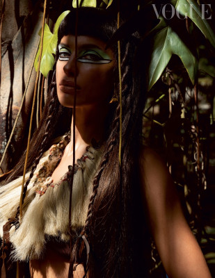 Irina Shayk for Vogue Mexico (April 2023)