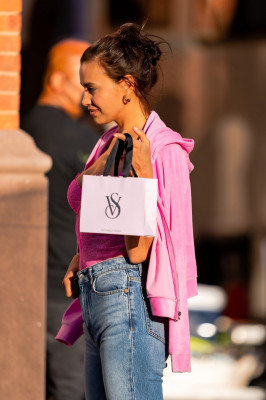 Irina Shayk - Victoria&#039;s Secret photo shoot, NYC | 04.13.2021