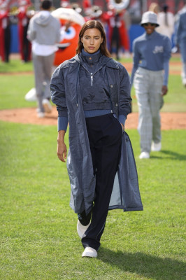 Irina Shayk - Boss x Russel Athletic Fashion Show in Milan 09/23/2021