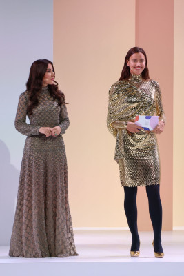 Irina Shayk - Fashion Trust Arabia Prize 2021 Awards in Doha 11/03/2021