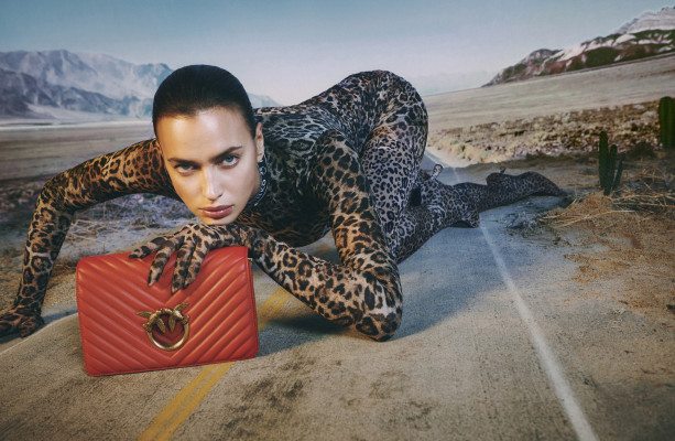 Irina Shayk by Brianna Capozzi Fronts Pinko’s Spring 2022