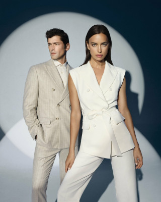 Irina Sheik for NetWork F/W 2024.25 by Cristian Hunter