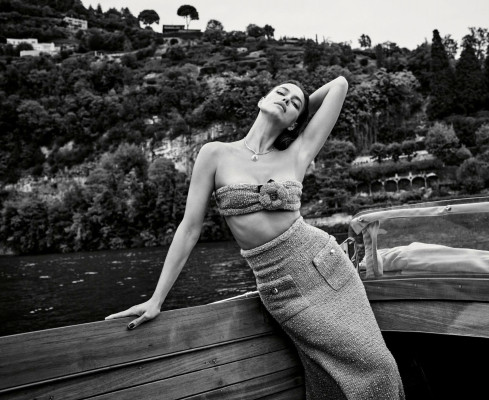 Irina Shayk by Luigi and Iango for Vogue Germany || December 2020