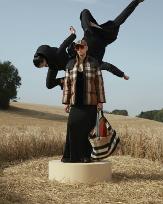 Irina Shayk by Danko Steiner for Burberry S/S 2021