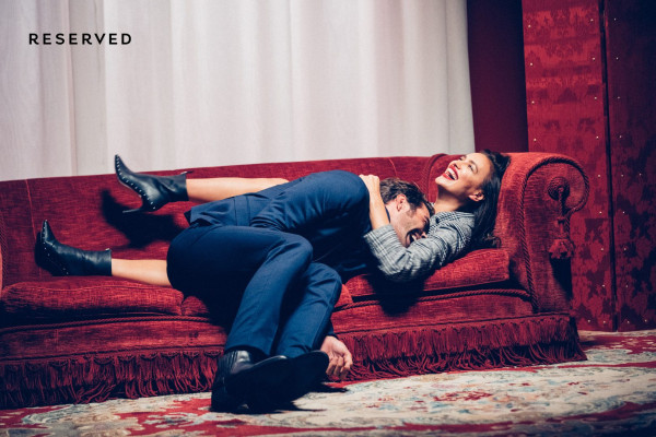 Jon Kortajarena and Irina Shayk - Reserved&#039;s Christmas 2018 Campaign