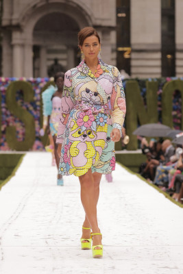 Irina Shayk - Moschino S/S 2022 Runway Show at NYFW 09/09/2021
