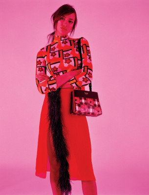 Irina Shayk - by Alasdair McLellan for W Magazine