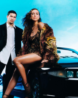 Irina Shayk for Versace — Holiday 2020.