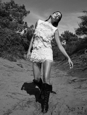 Irina Sheik ~ Ermanno Scervino Spring Summer 2020 by Luigi Murenu and Iango Henz