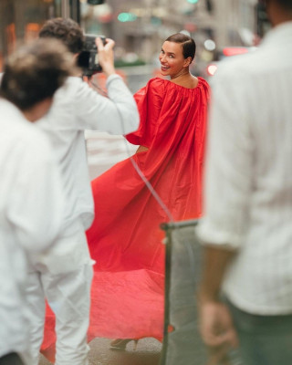 Irina Shayk is shooting for &#039;Bergdorf Goodman&#039; — 2020.