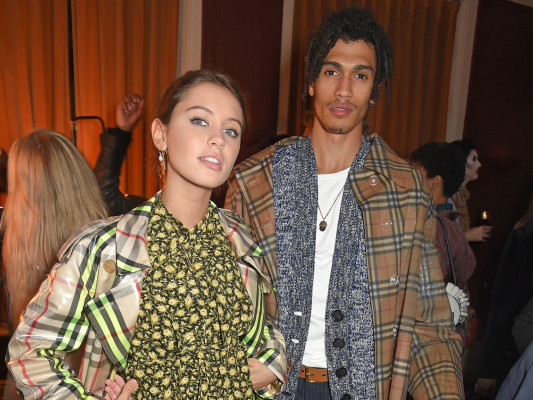 Iris Law at London Fashion Week 09/16/2017