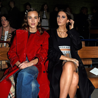 Iris Law - Burberry February 2018 show during London Fashion Week 02/17/2018