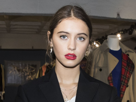 Iris Law - Burberry Photography Exhibition Opening in Paris