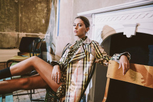 Iris Law at London Fashion Week 09/16/2017