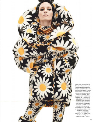 Iris Strubegger ~ Vogue Germany December 2019 by Giampaolo Scura