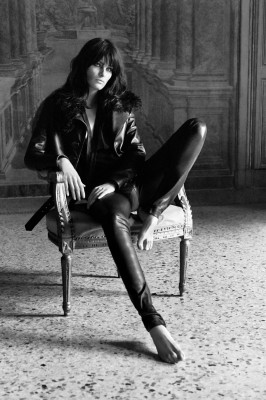 Isabeli Fontana - photoshoot for REDEMPTION CHOPPERS FALL/WINTER COLLECTION