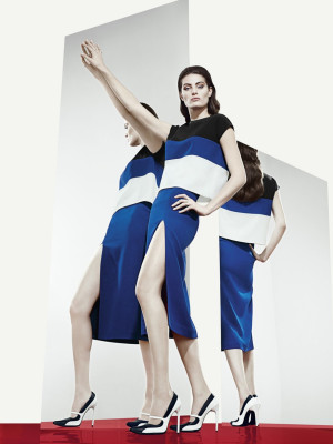 Isabeli Fontana - photoshoot for Tufi Duek Spring - Summer campaign