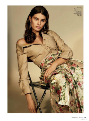Isabeli Fontana - photoshoot for INSTYLE 2017