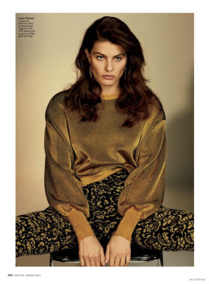 Isabeli Fontana - photoshoot for INSTYLE 2017