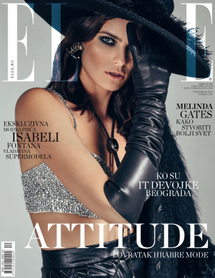 Isabeli Fontana - ELLE Serbia by Dawid Klepaldo