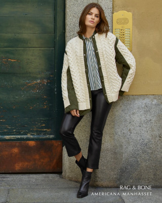 Isabeli Fontana for Americana Manhasset lookbook fall 2024