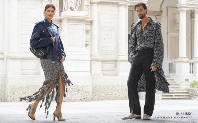 Isabeli Fontana for Americana Manhasset lookbook fall 2024