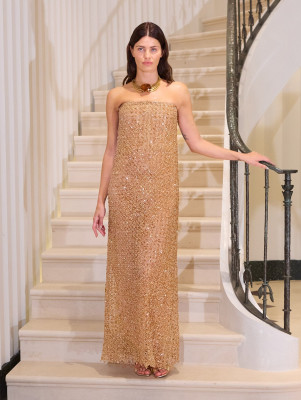Isabeli Fontana for Oscar de la Renta Fall 2025