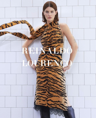 Isabeli Fontana ~ Reinaldo Lourenço campaign f/w 2024 by Gui Paganini