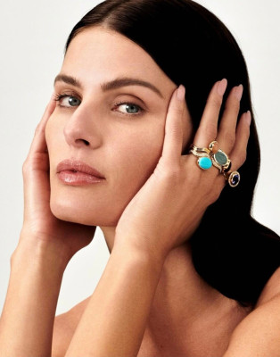 Isabeli Fontana for Jamie Turner Designs campaign