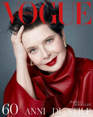 Isabella Rossellini ~ Vogue Italia September 2024 by Steven Meisel