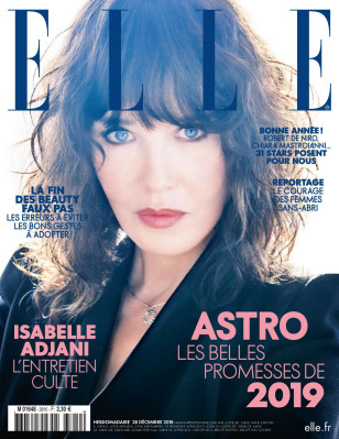 Isabelle Adjani – ELLE France 12/28/2018