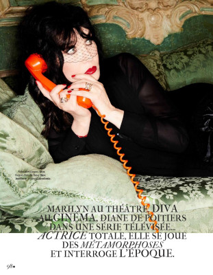 Isabelle Adjani ~ Madame Figaro Novembre 2022 by Esther Haase
