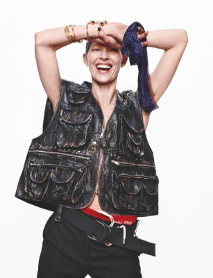 Iselin Steiro for Harpers Bazaar March 2024 EDDIE and ISELIN by David Sims
