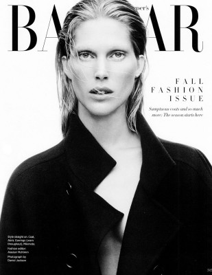 Iselin Steiro ~ US Harper&#039;s Bazaar September 2013 by Daniel Jackson 