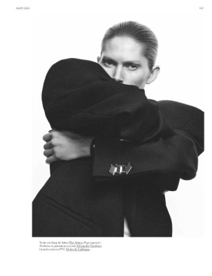 Iselin Steiro for Harpers Bazaar March 2024 EDDIE and ISELIN by David Sims