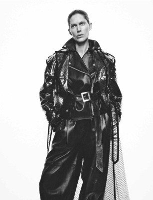 Edie Campbell &amp;amp; Iselin Steiro ~ Harper&#039;s Bazaar F March 2024 by David Sims