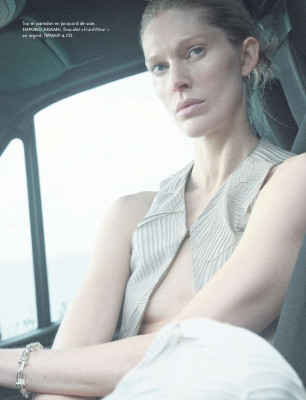 Iselin Steiro, Saskia de Brauw ~ Elle FR Février 2024  by Dan Jackson