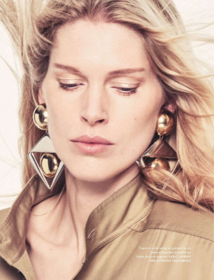 Iselin Steiro, Saskia de Brauw ~ Elle FR Février 2024  by Dan Jackson