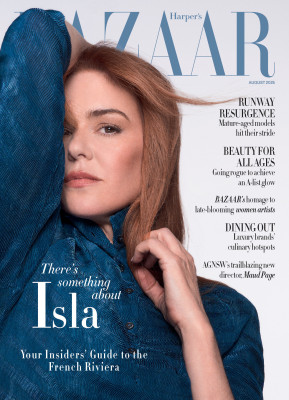 Isla Fisher for Harper’s Bazaar Australia &amp;amp; New Zealand August 2025
