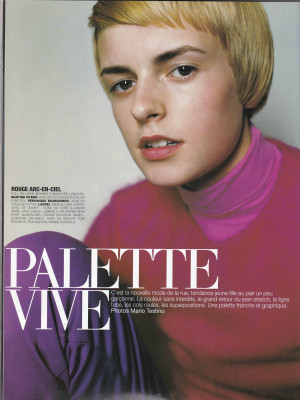 Jacquetta Wheeler in VOGUE Paris Oct 1998
