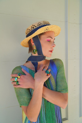 Jaime King for Veuve Clicquot Polo Classic Pacific Palisades, Oct 2021